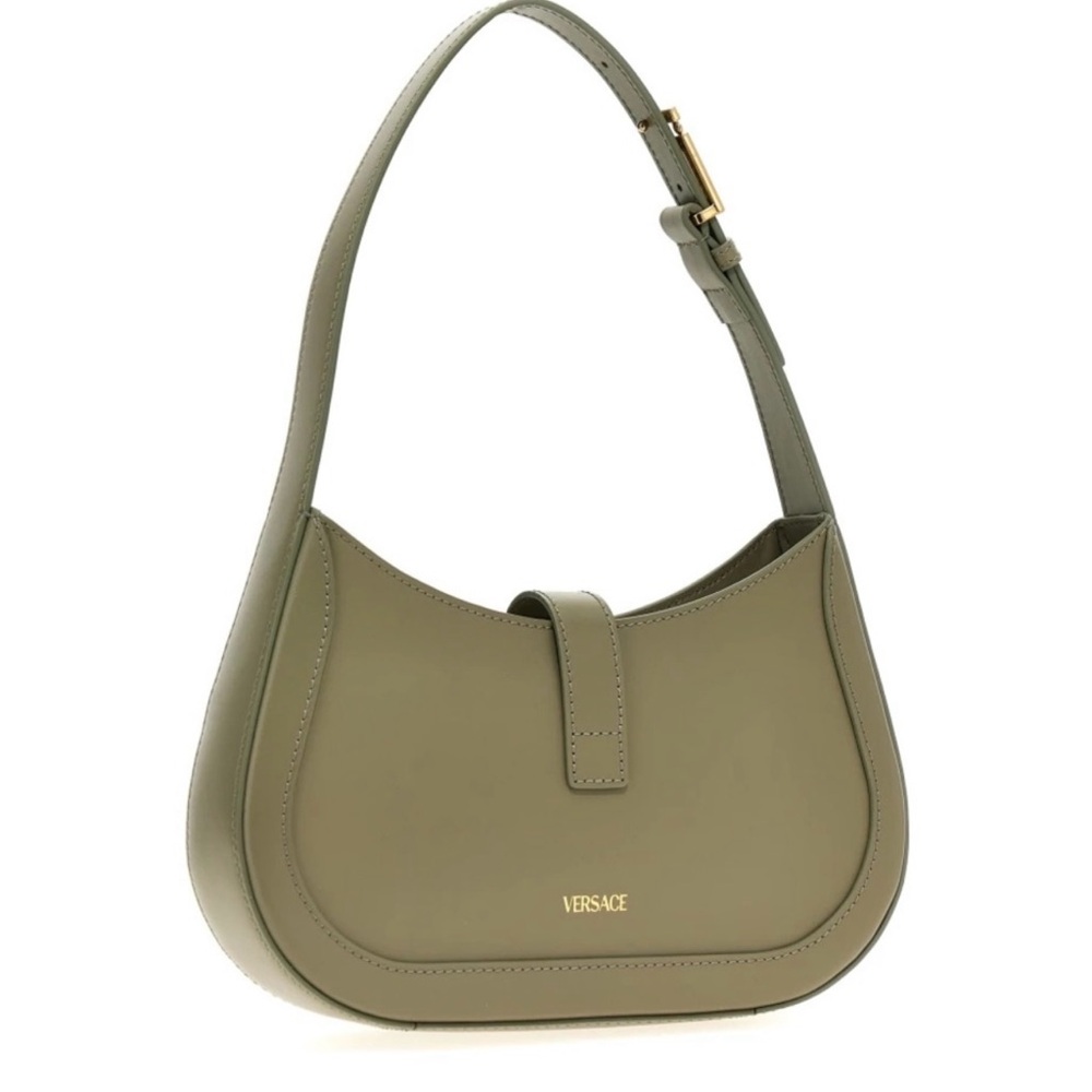 Versace Grey Leather Women's Bag - Picture 5 of 6